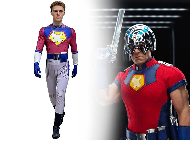 Kids Toys Set - Costume de Peacemaker, cosplay, adulte, enfants,