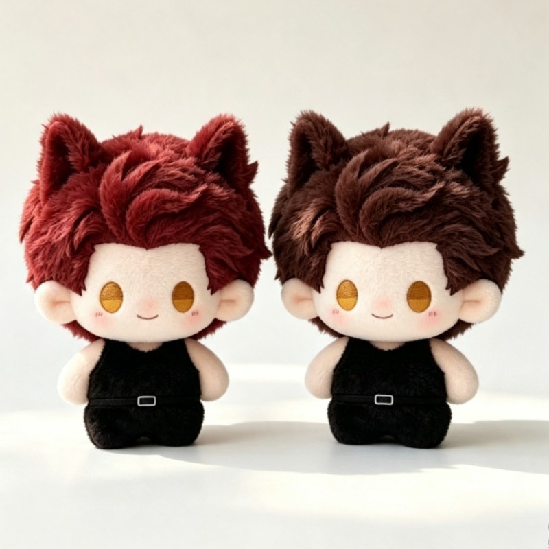Kids Toys Set - Porte-clés pendentif en peluche de 10