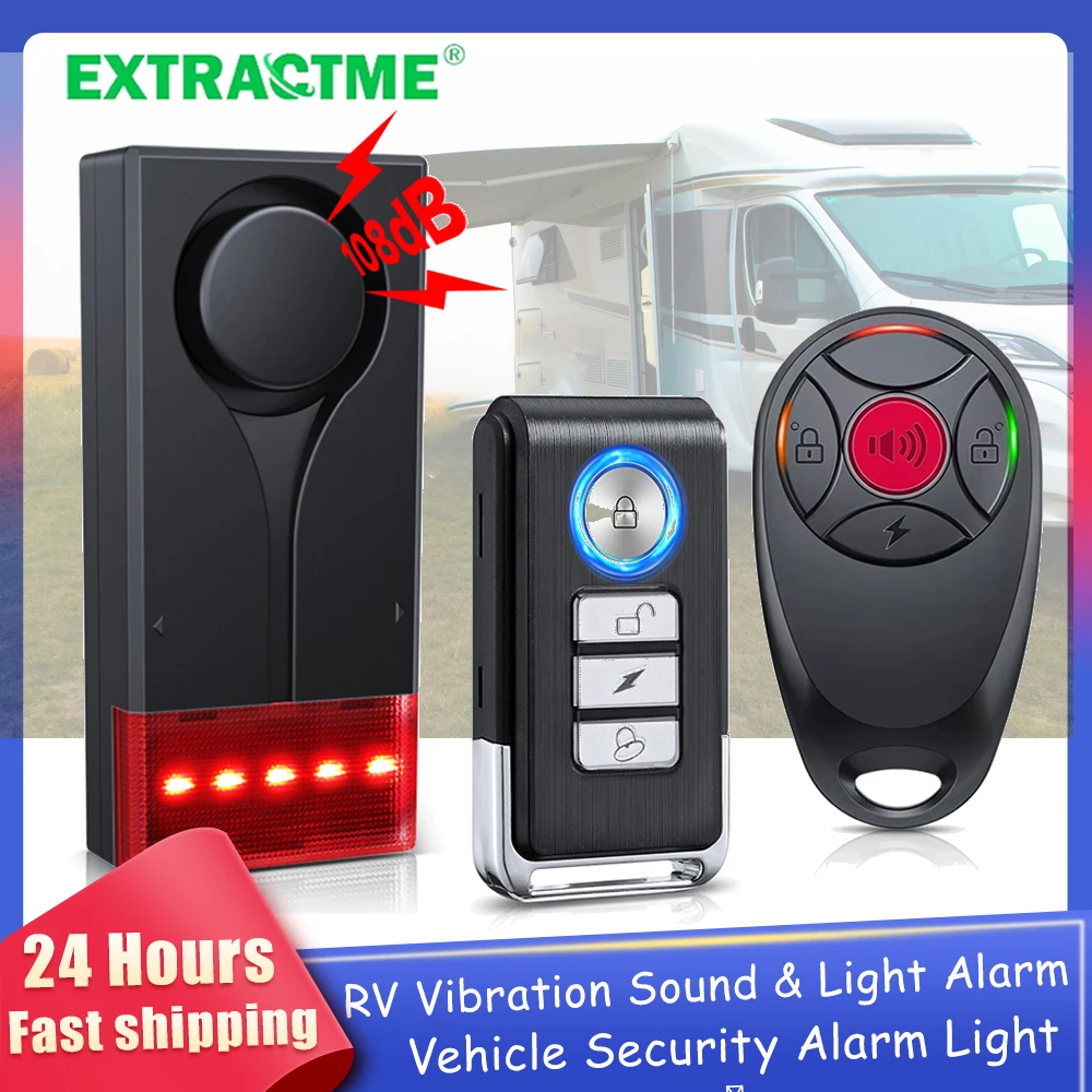 Extractme RV alarme 108dB syst - Remote Control Car avis et prix