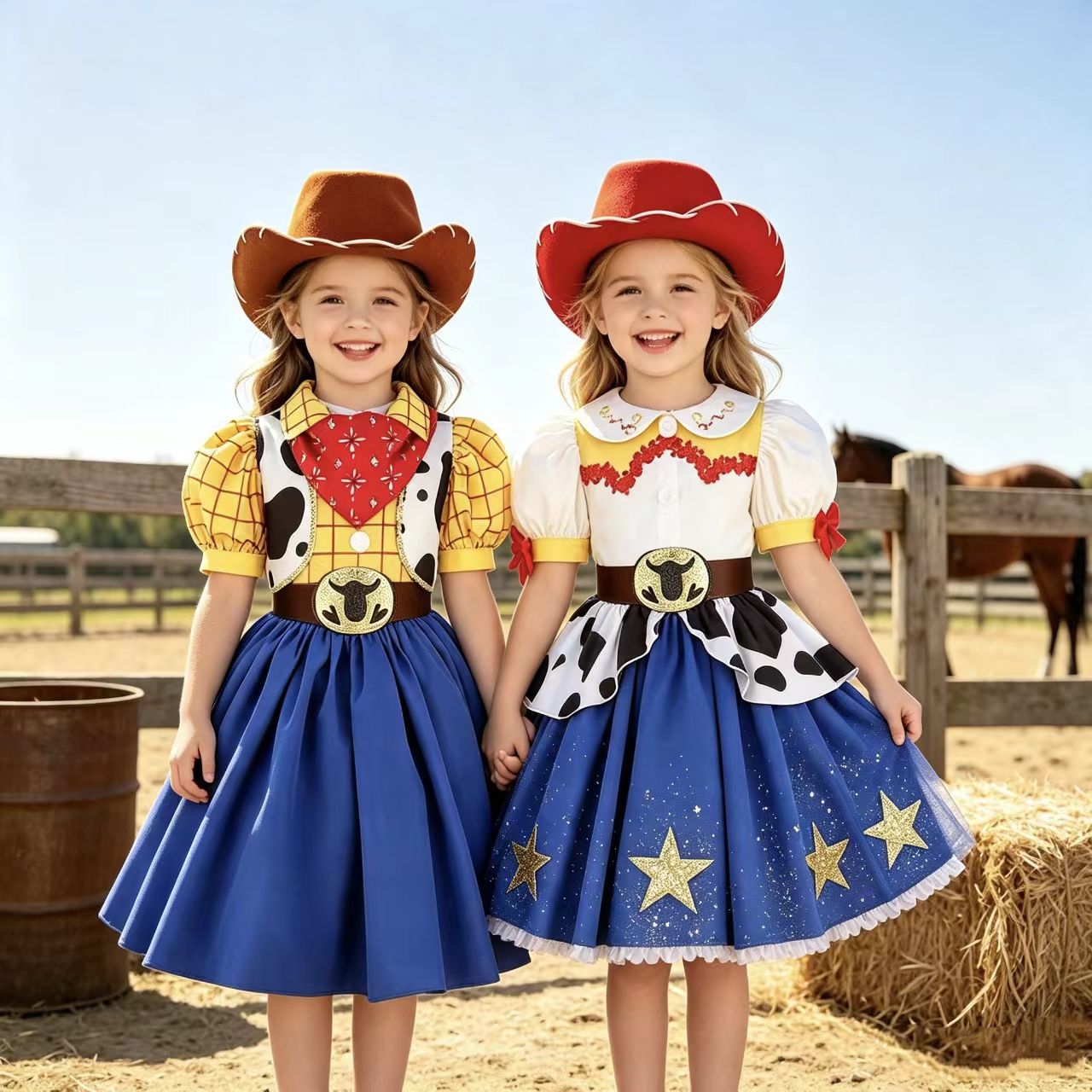Nouvelle Robe de Cowboy à Pois - Kids Toys Set avis et prix